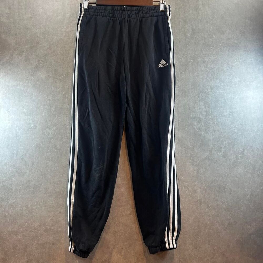 Adidas Men's Black Joggers-tracksuits